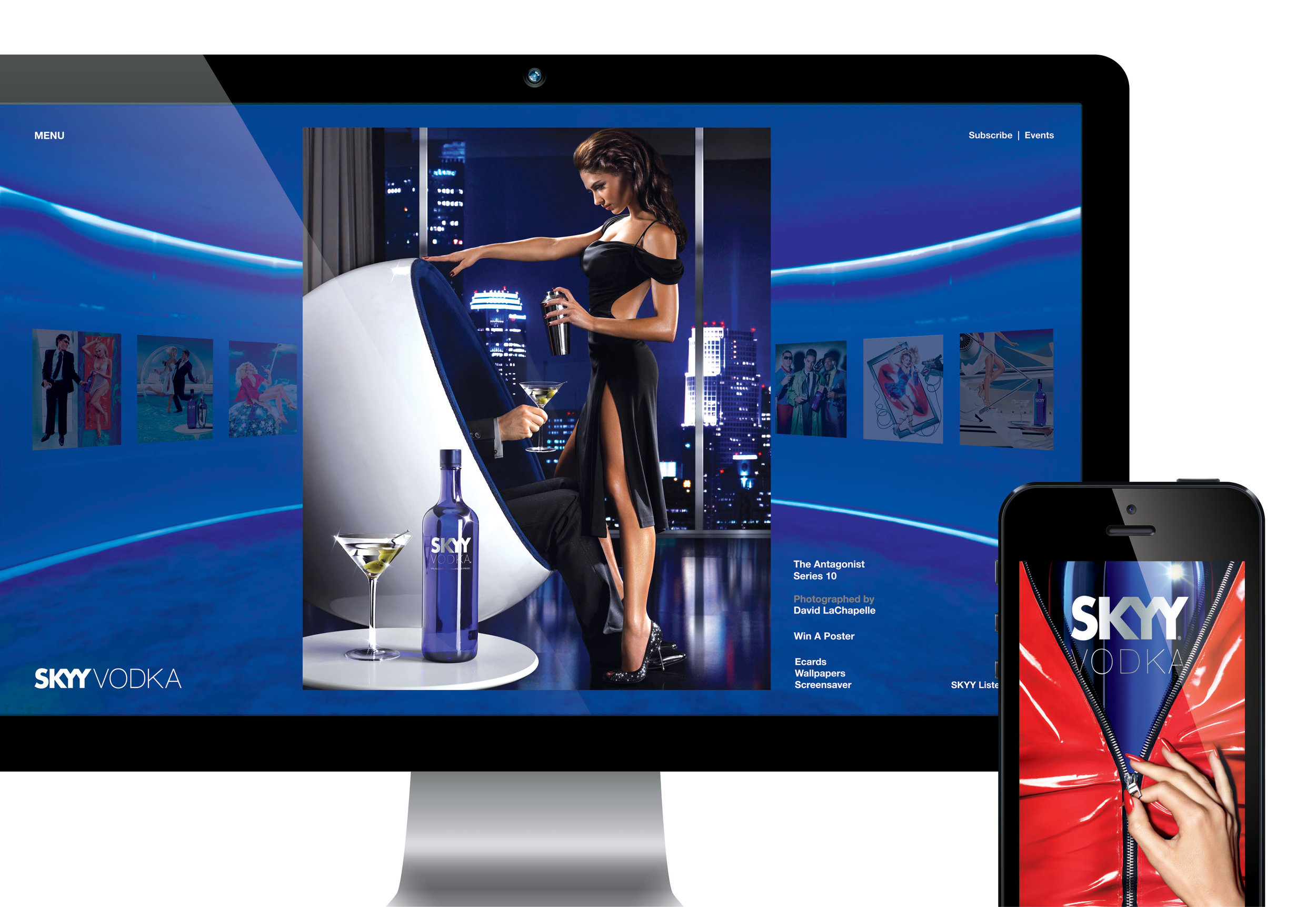 SKYY Vodka Interactive Experience