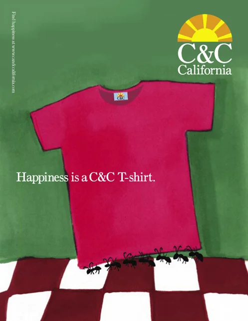 Watermelon Picnic Print Ad