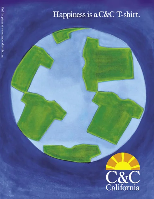 Earth Print Ad
