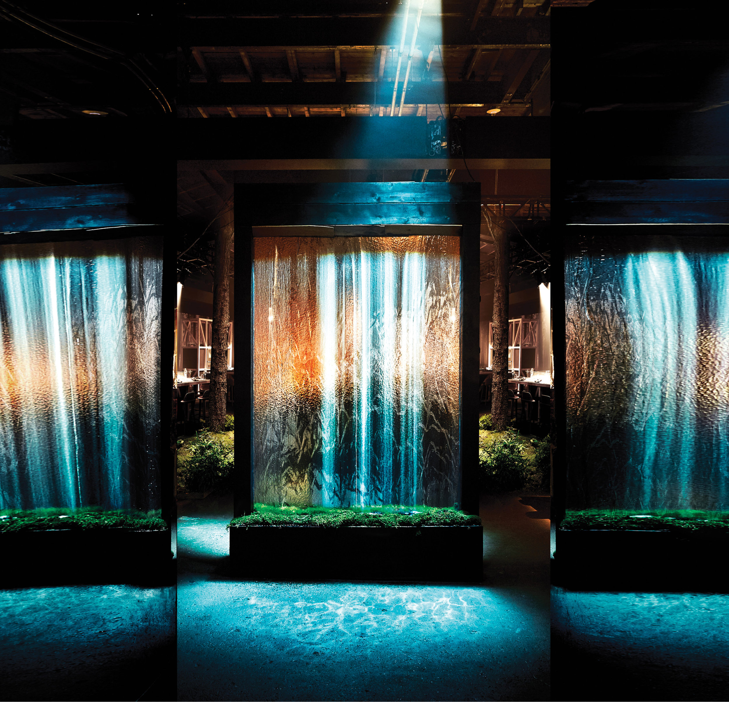 Dining Room Waterfall Entrance