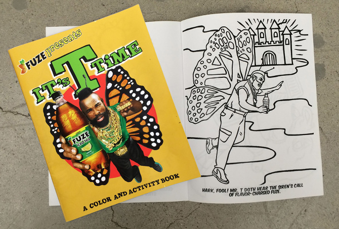 Mr. T Coloring Book