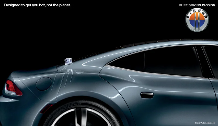 Melting Ice Print Ad