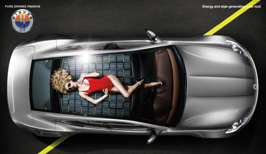 Sun Roof Print Ad