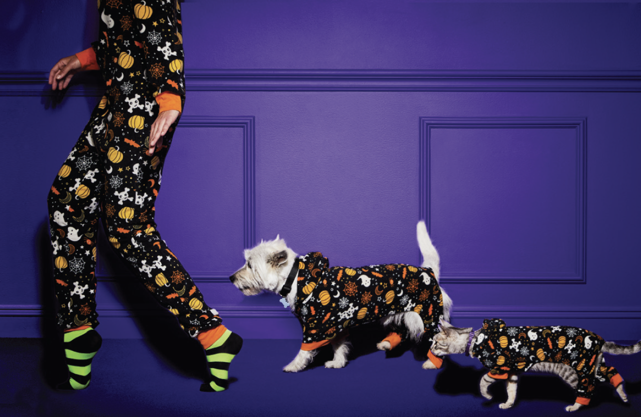 Matching Halloween Pajamas