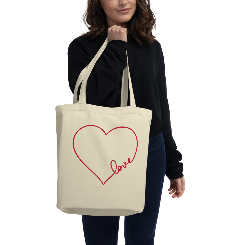 LLG Quote: Best. Mom. Ever. Black and Oyster White Small Eco Tote