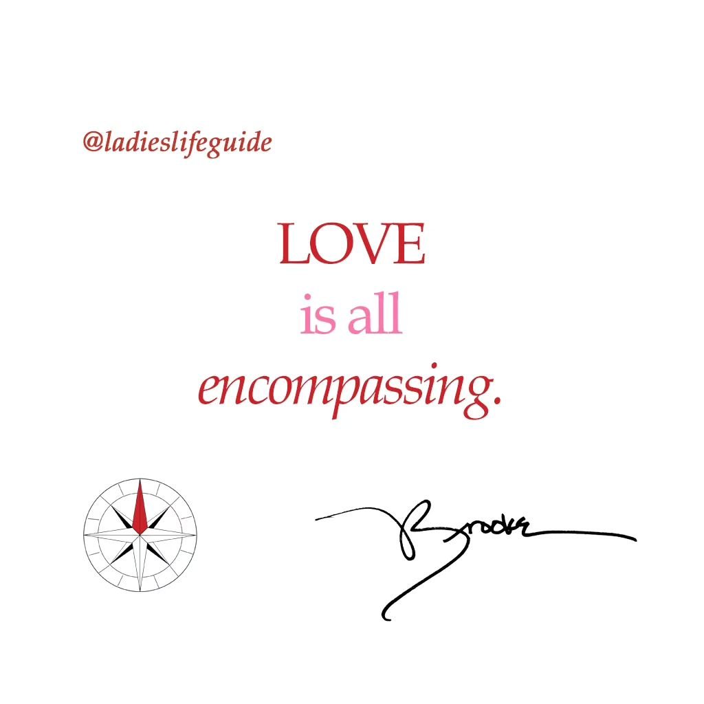 Today's #qotd by @ladieslifeguide
is #loveisallencompassing ✨️💞✨️
.
.
.
.
.
Do you #LOVE love? 
💞
Are you #inlove with your #boyfriend #girlfriend #husband #wife or your #significantother ?
💞
Don't forget about #selflove 
💞
Or #friendshiplove is 