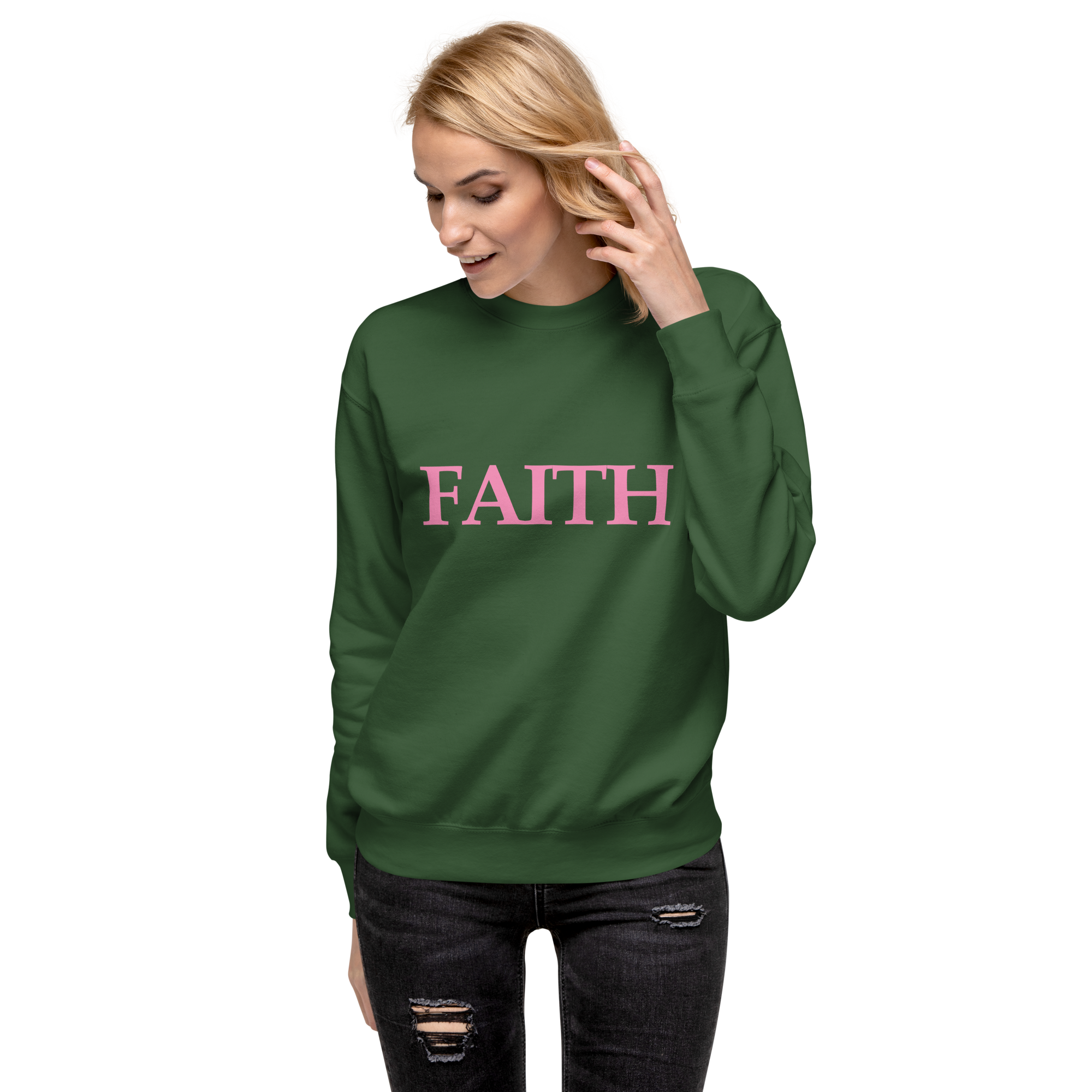 unisex-premium-sweatshirt-forest-green-front-66ff71f10934e.png
