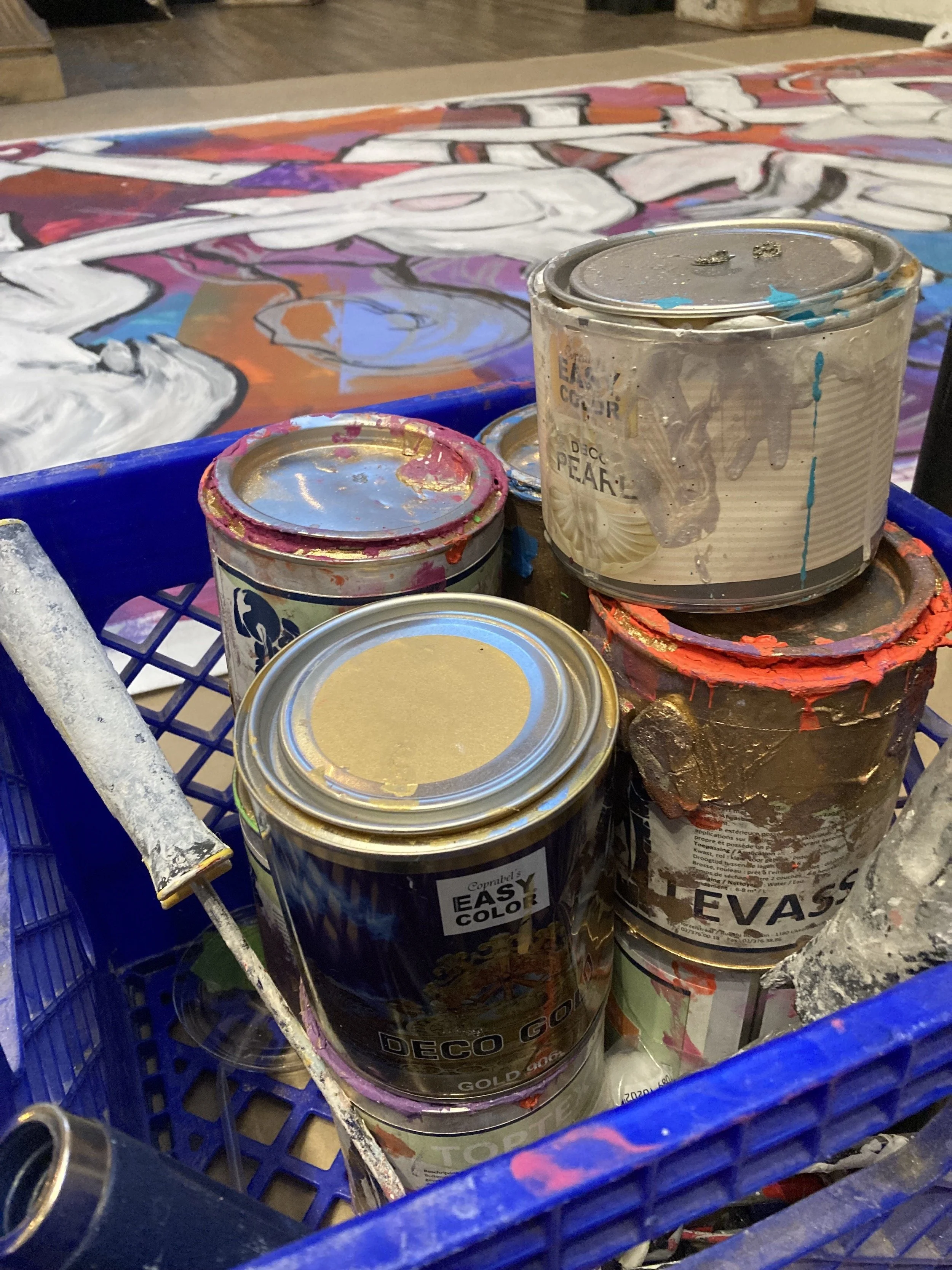 Rock and roll marathon art