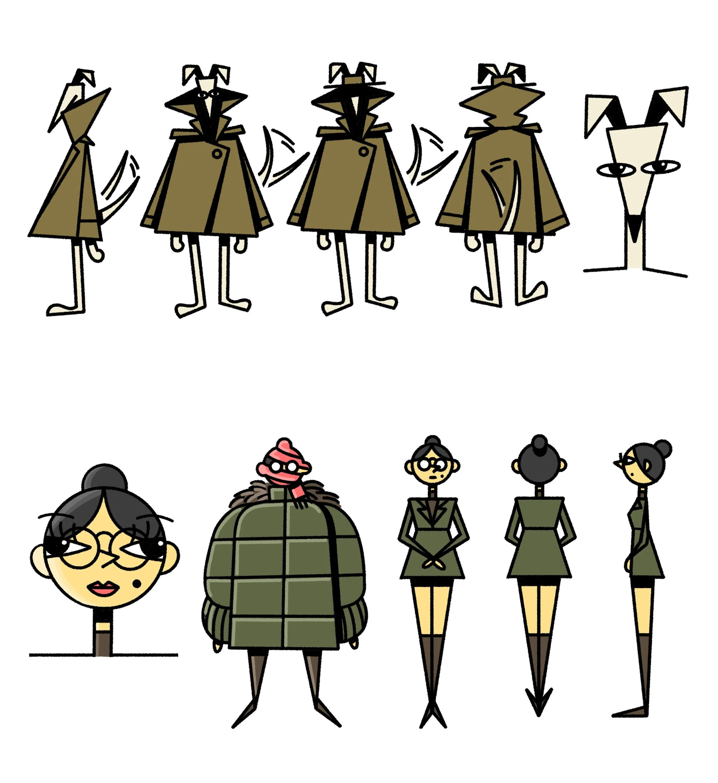 Knowledgable Creatures Character Design