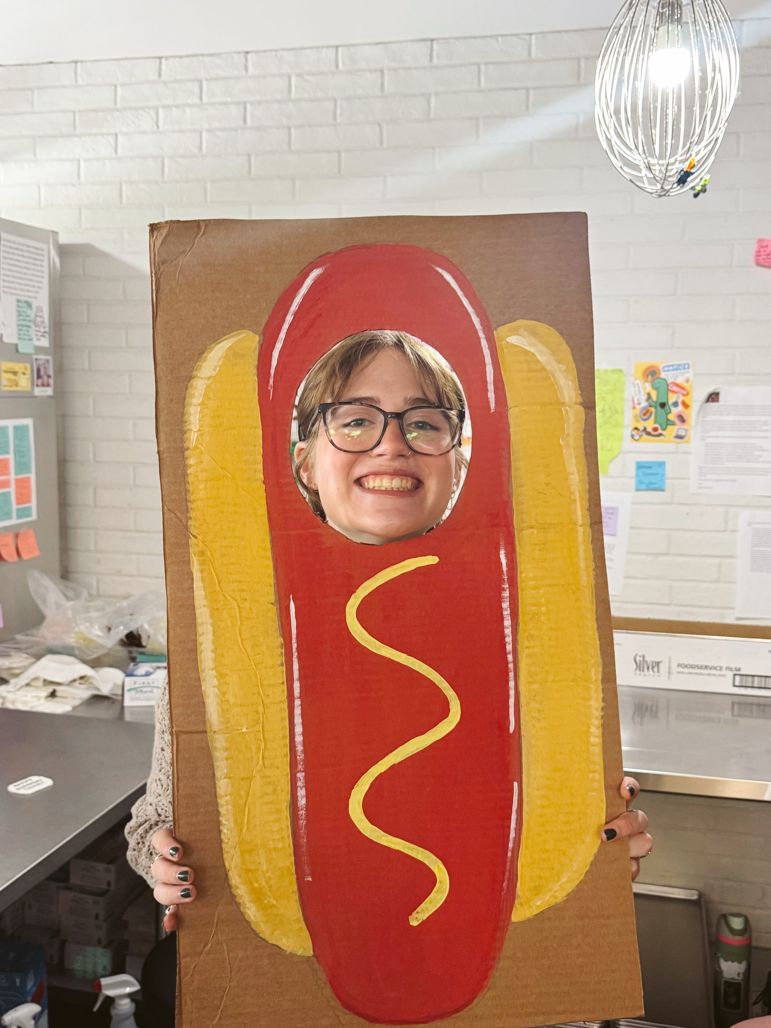 This is our official announcement that we have the ultimate hot dog table at @electric_mixer !! Someone throw a cookout or a hotdog bday party STAT! 🙂&zwj;↕️🌭