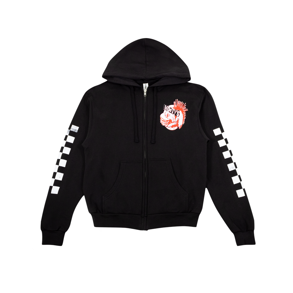 Classic Monty's Zip-Up Hoodie — Monty's Good Burger