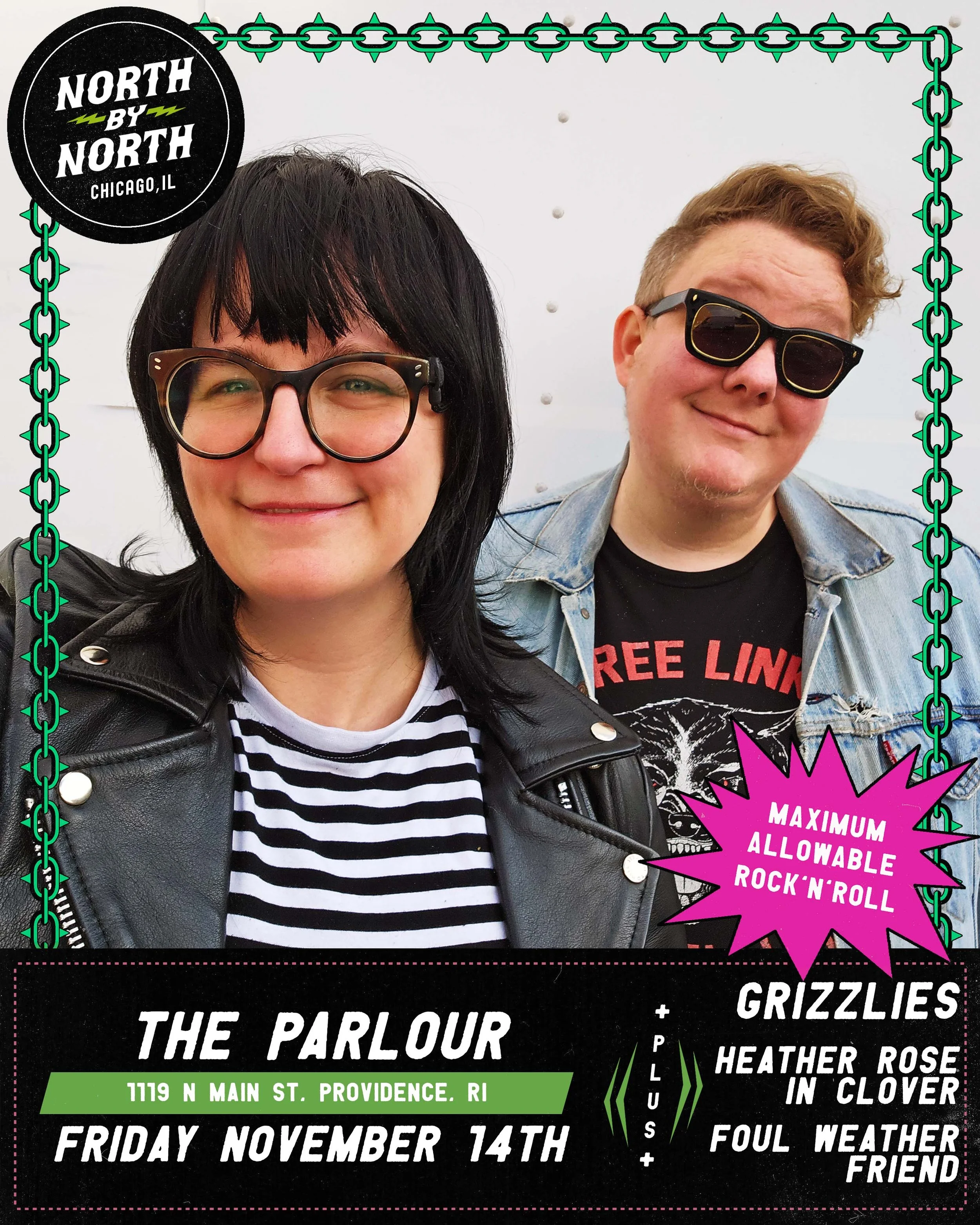 North by North / Grizzlies. / Heather Rose in Clover / Foul Weather Friend