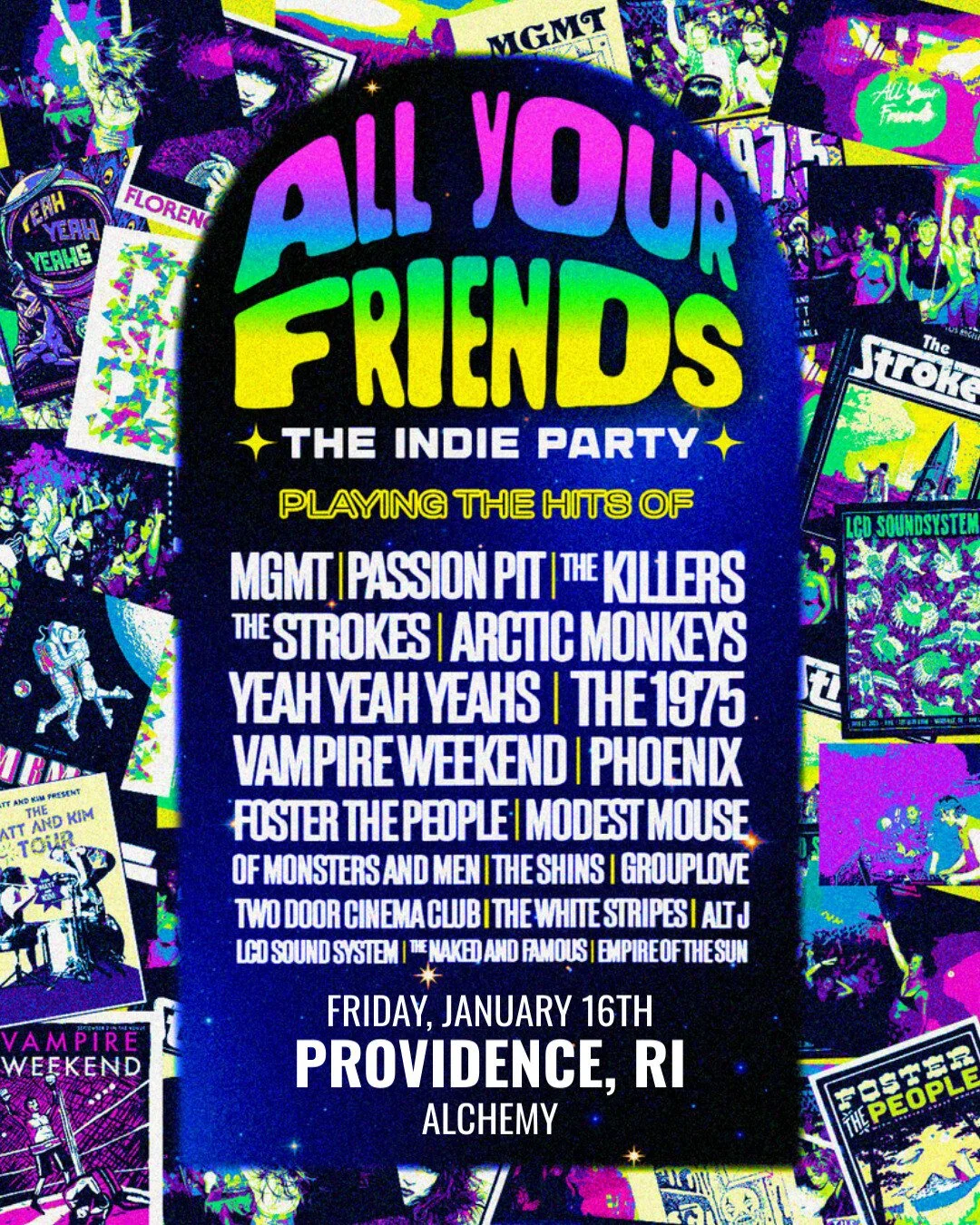 All Your Friends: The Indie Party - Providence, RI