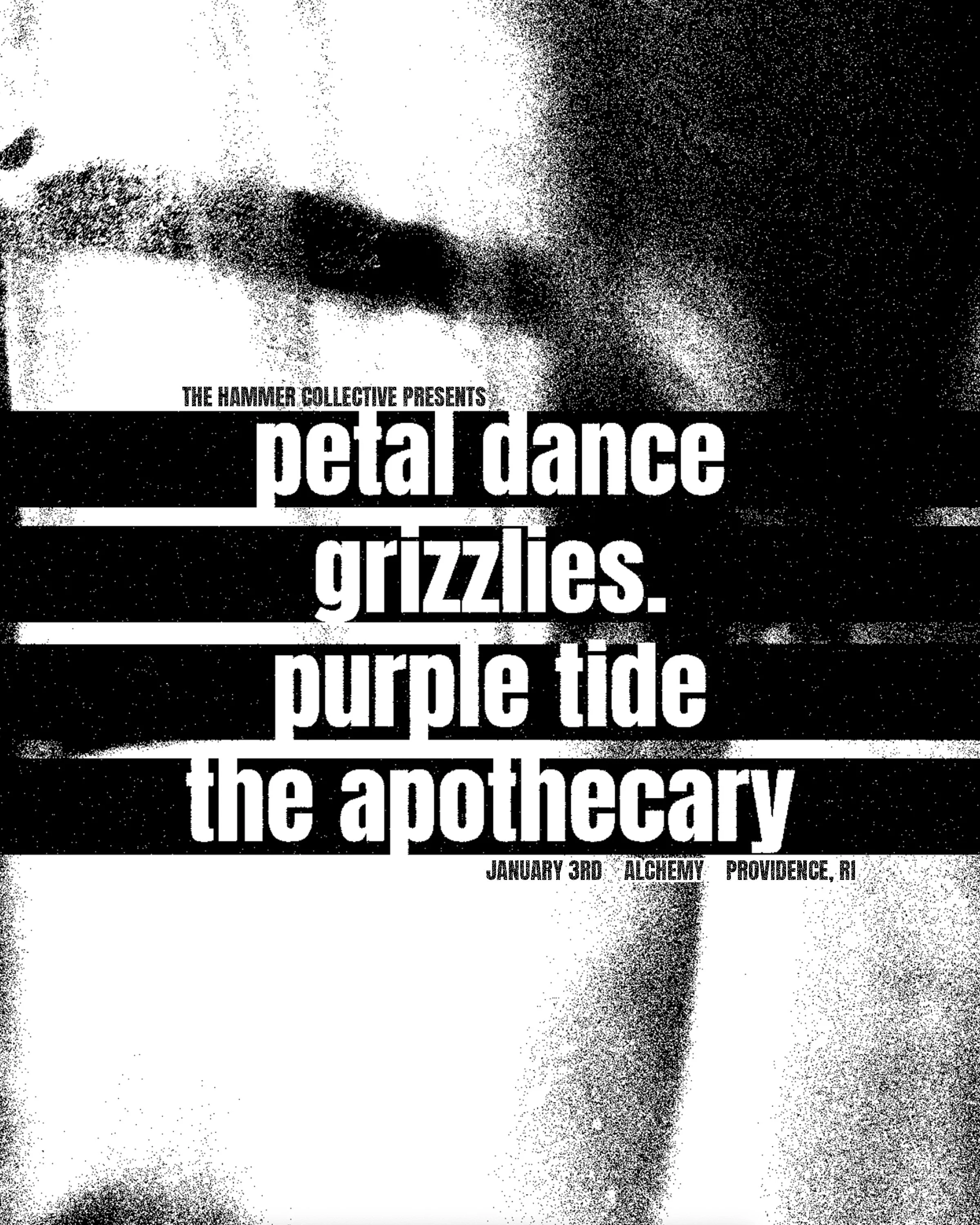 Petal Dance / Grizzlies. / Purple Tide / The Apothecary