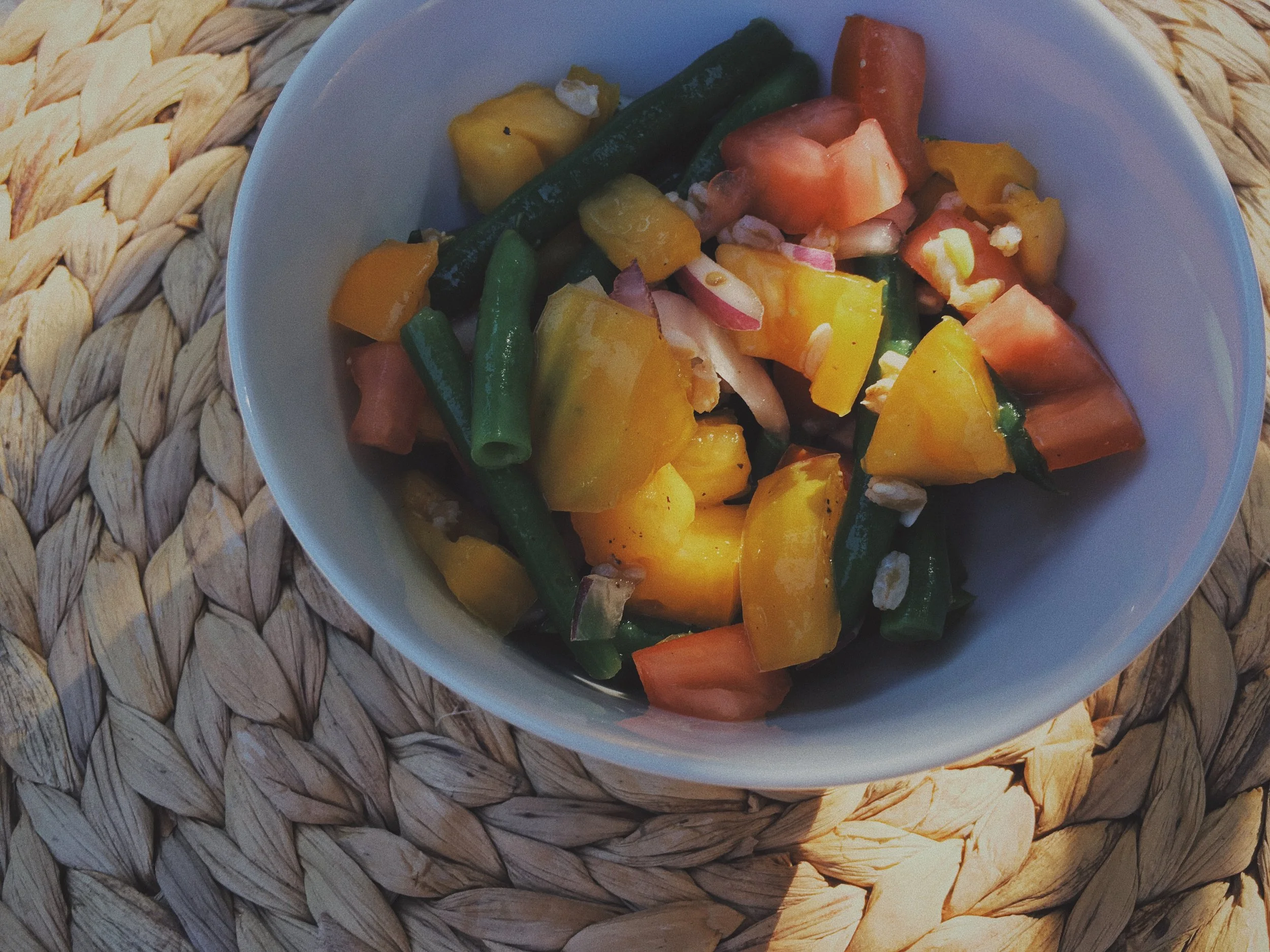 Salata od Rajčica i Mahuna