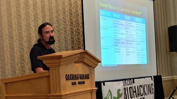AlmostHuman speaks about consumer genomics services and privacy.