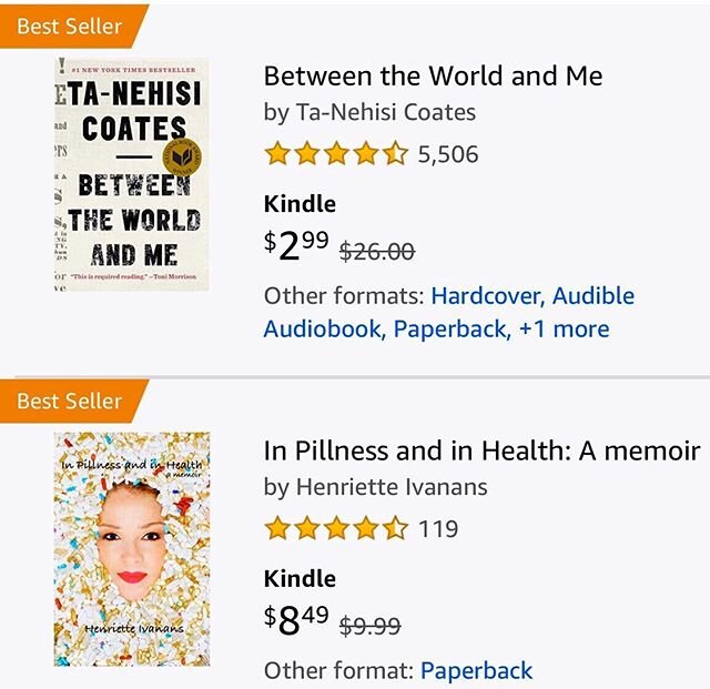 I know about addiction. About kidney transplants, and the world of chronic pain. Marriage. About losing a parent at 10.
.
I know a bit about writing. I wrote a book. Published it. It&rsquo;s selling. But as I was adding books to my Goodreads&rsquo; p