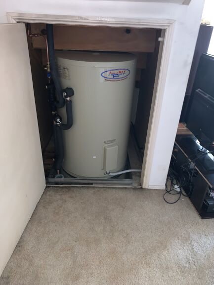 Small hot water system