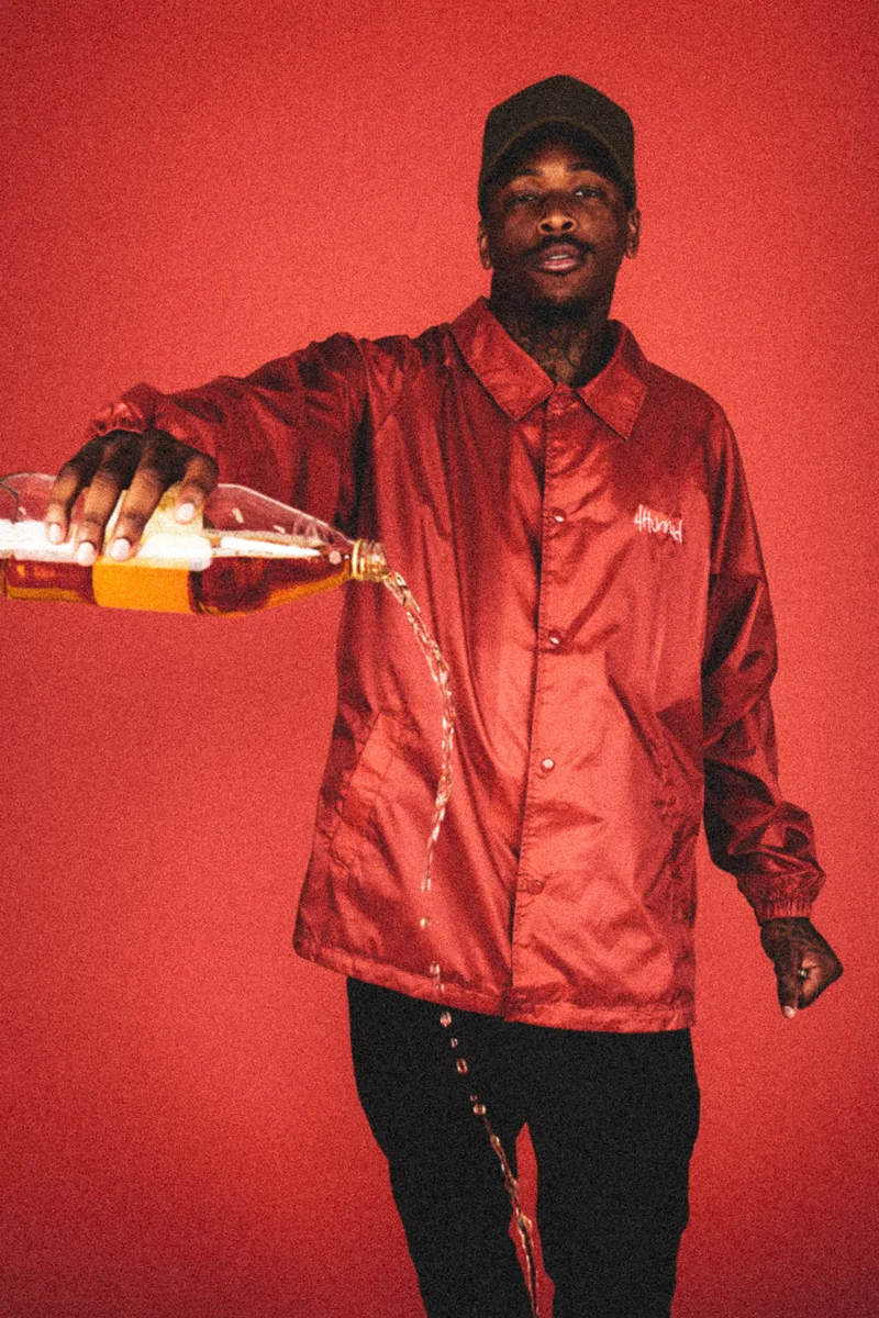  Real one’s pour a little out for the homies that aren’t with us anymore - another nod to the history of LA culture engrained in 4Hunnid. 