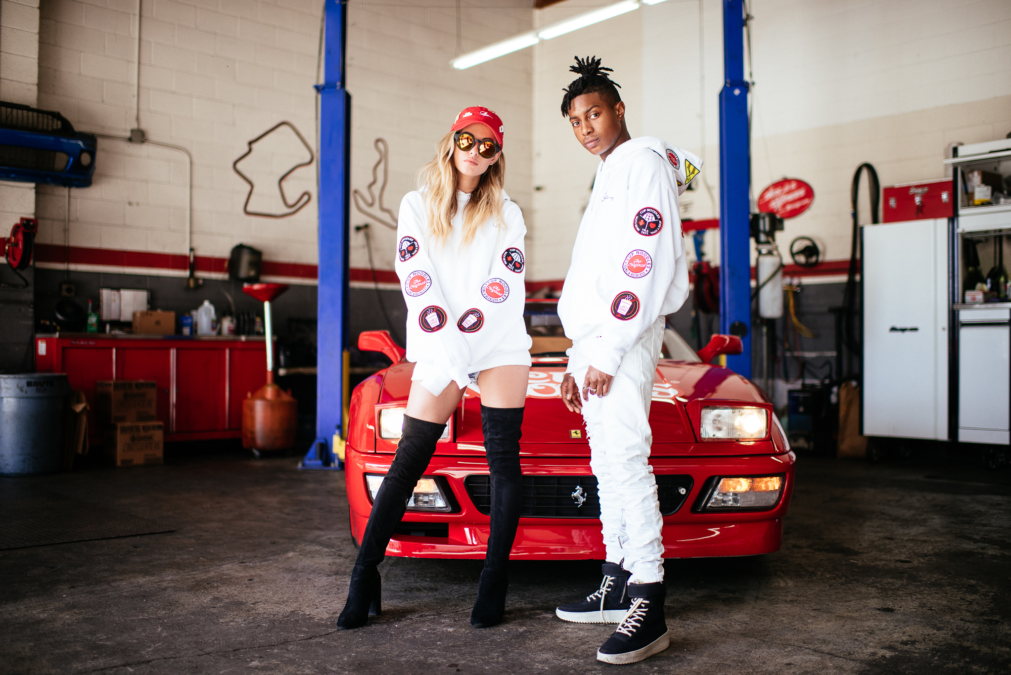  Oversized boyfriend swag is always on trend. Y&amp;R reps the kind of girl that can hang with the guys and still be herself. 