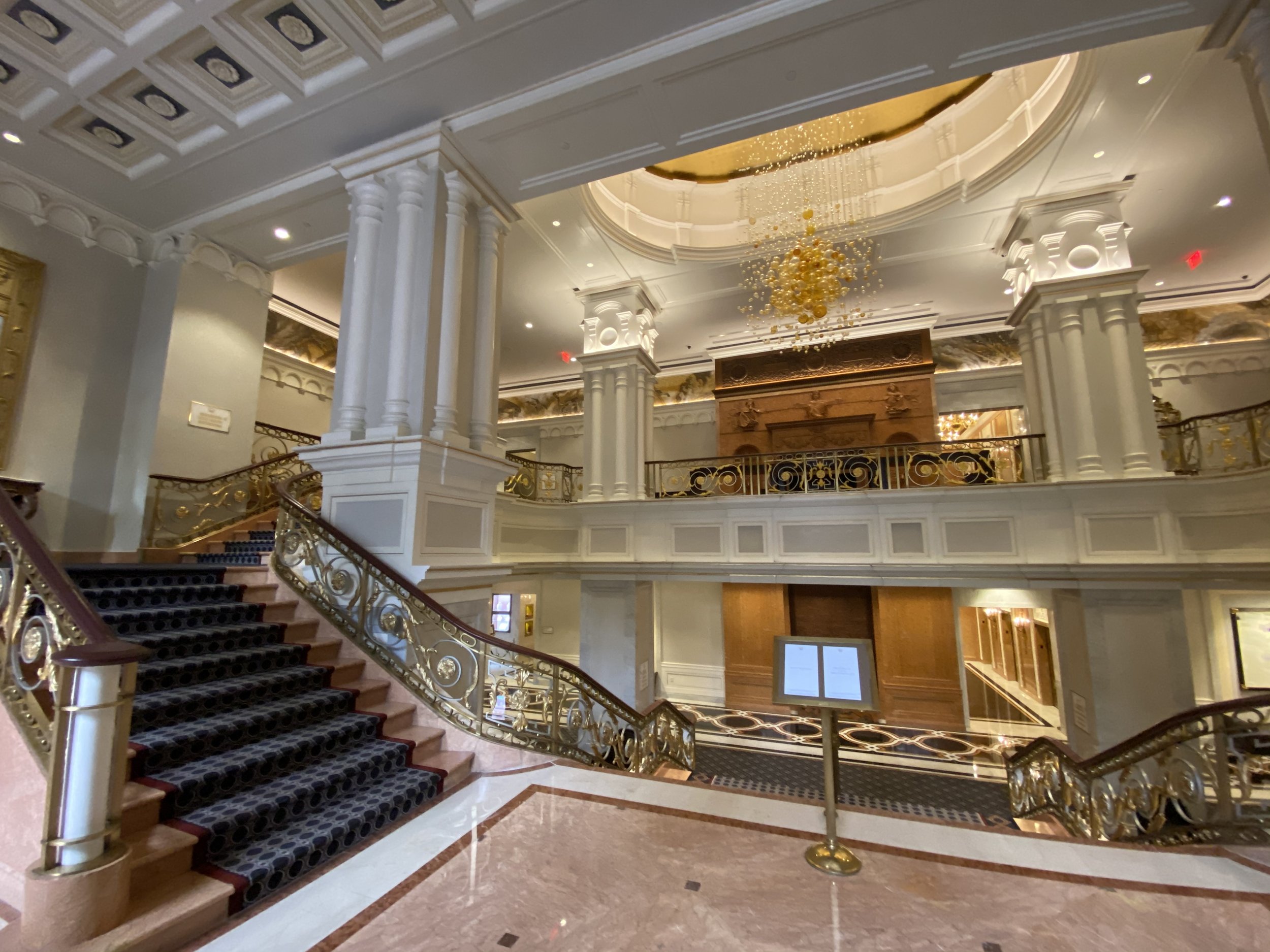 Mezzanine Left Stairs