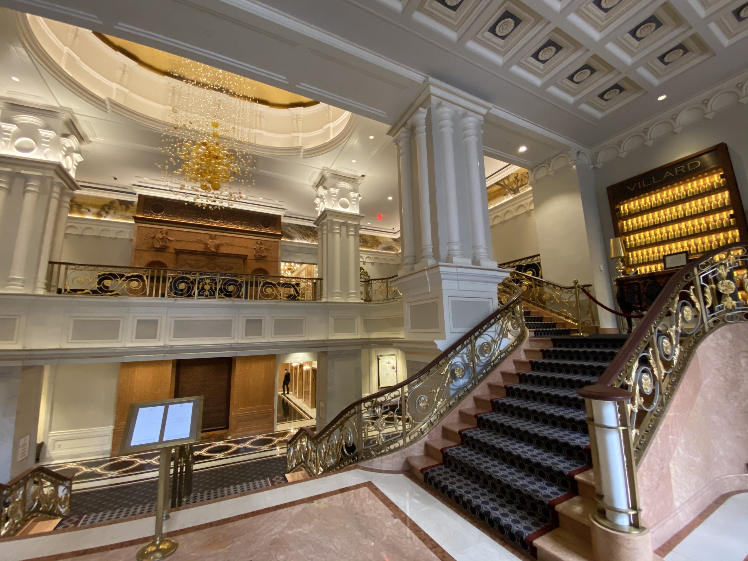 Mezzanine Right Stairs - Closest to The Gold Room