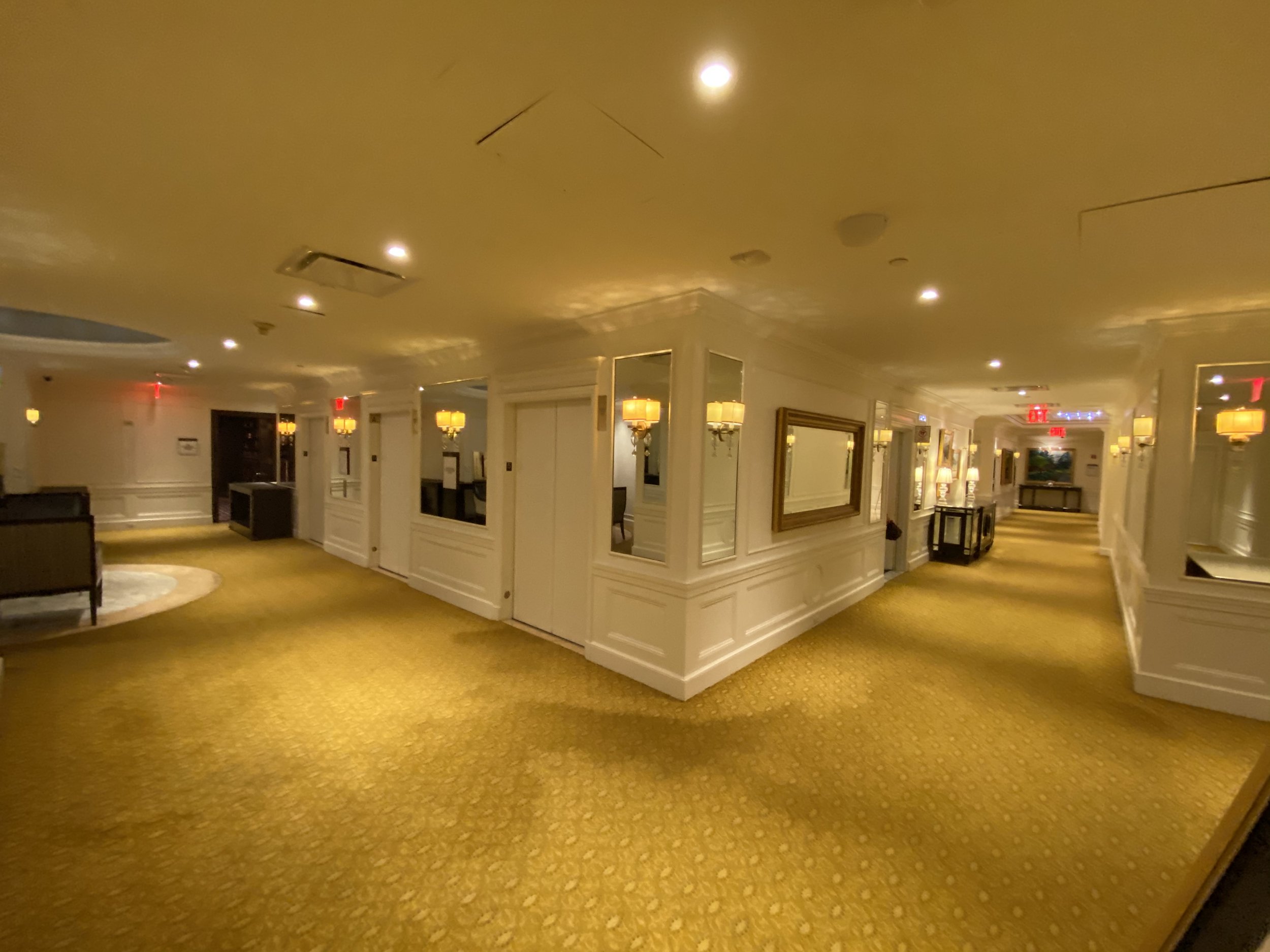 Corner - Banquet Elevators to the Left