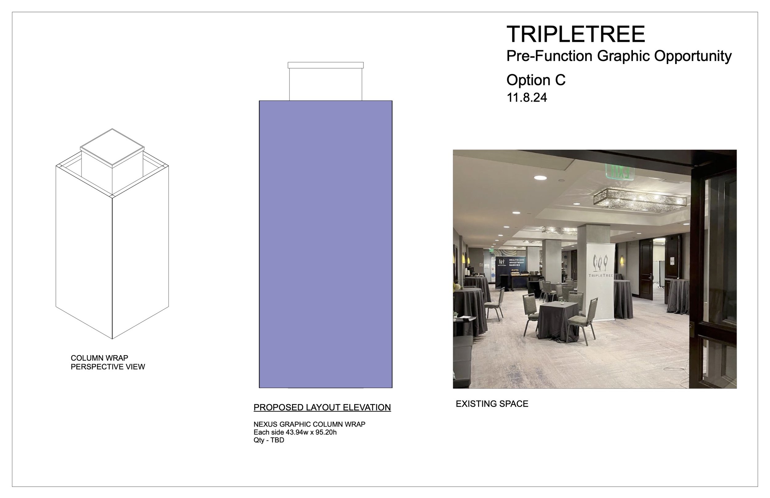 Panel Option: Column Cover $3,800
