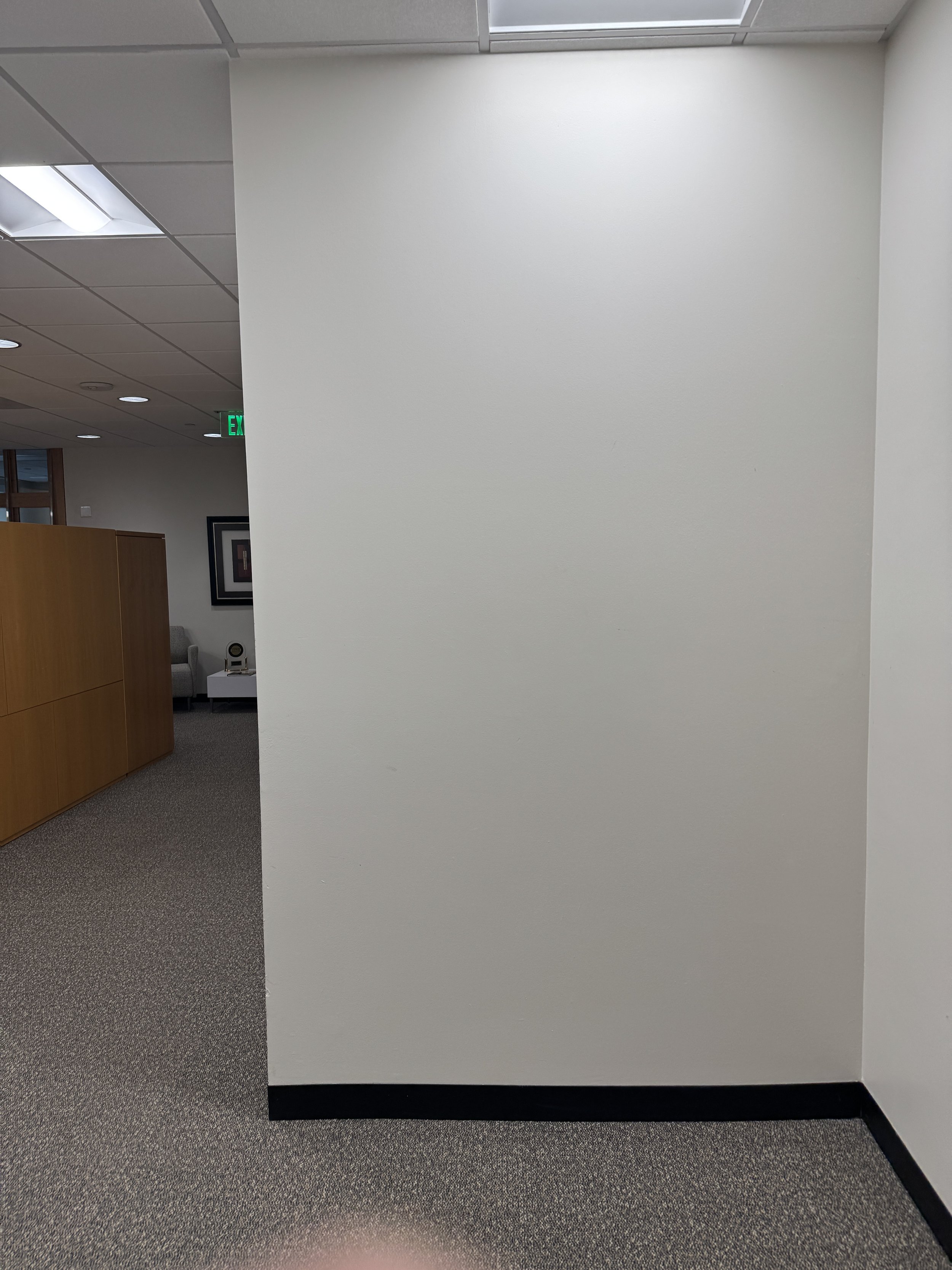 Wall C (5'3"W x 9'H)