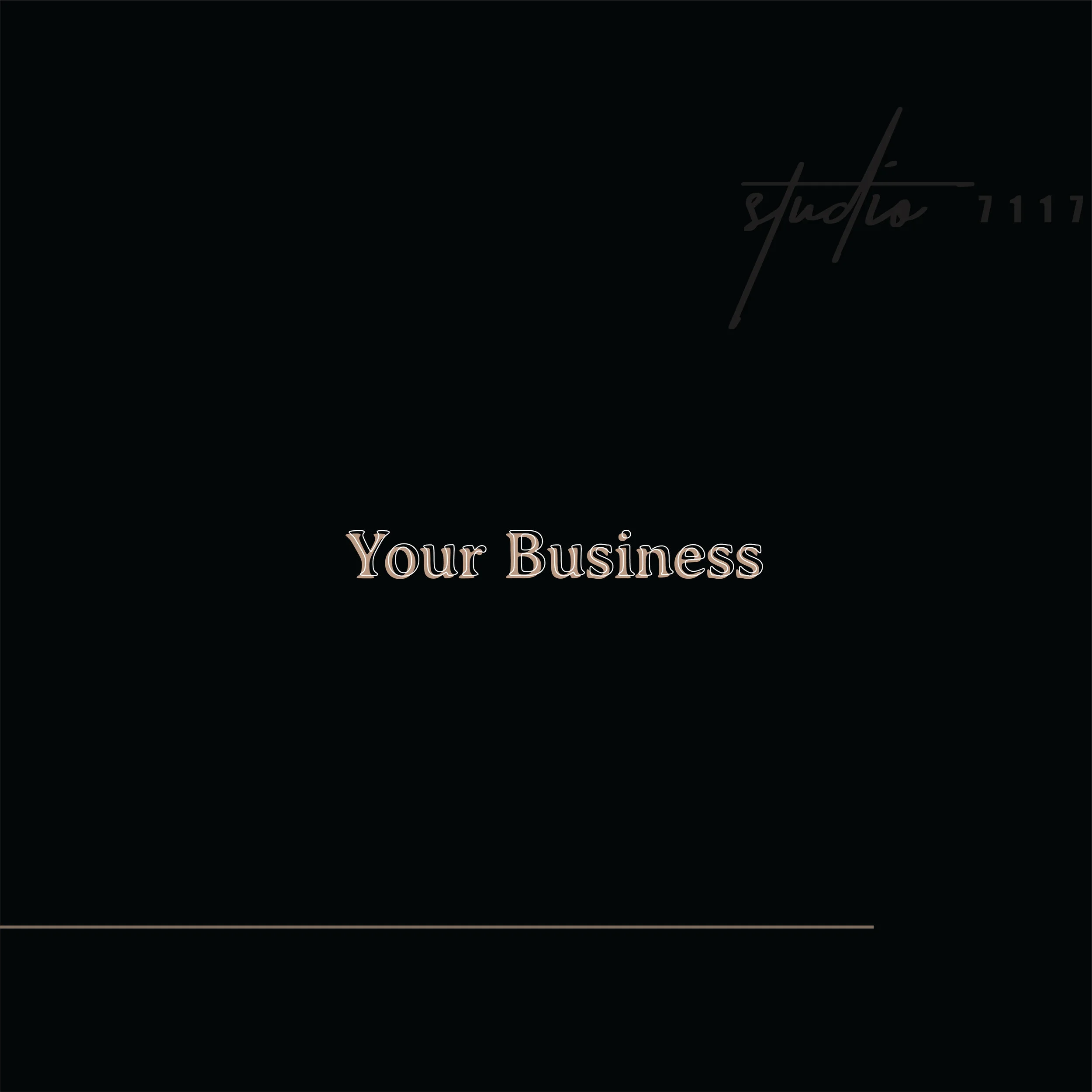 Pre-Made Drop Shadow Logo