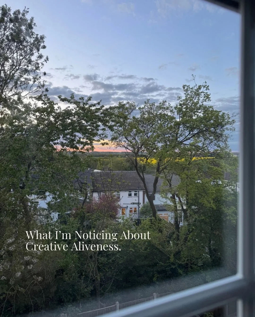 I&rsquo;ve been sitting with this for a while now. Learning to go at my own pace, particularly with online creative work. Nothing drains a creative woman faster than overthinking being multiple-passionate and trying to fit our interests into an algor