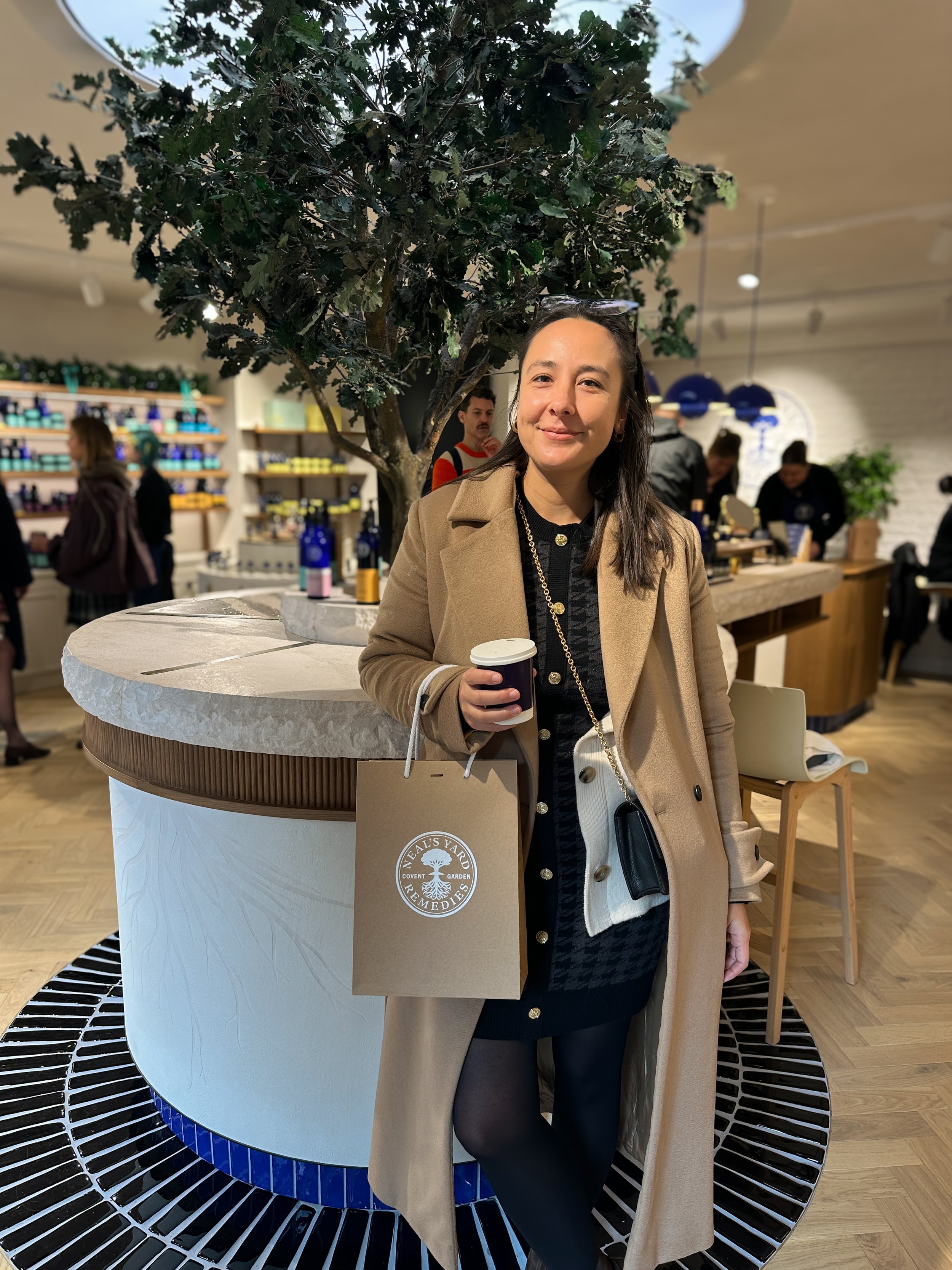DANIELLA BAKALOV at a Neals Yard Creative Partnership Event 