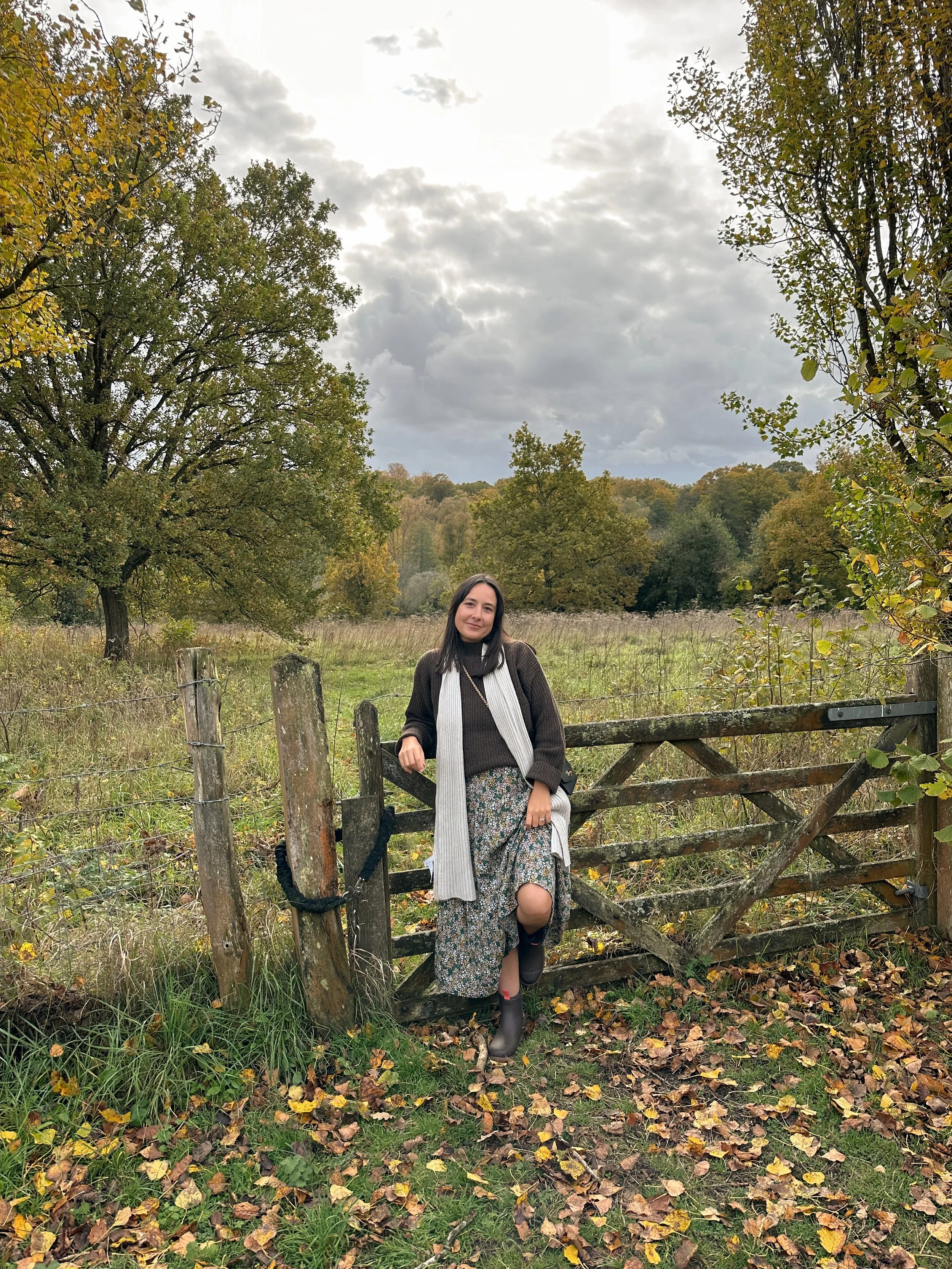 DANIELLA BAKALOV in the countryside. 