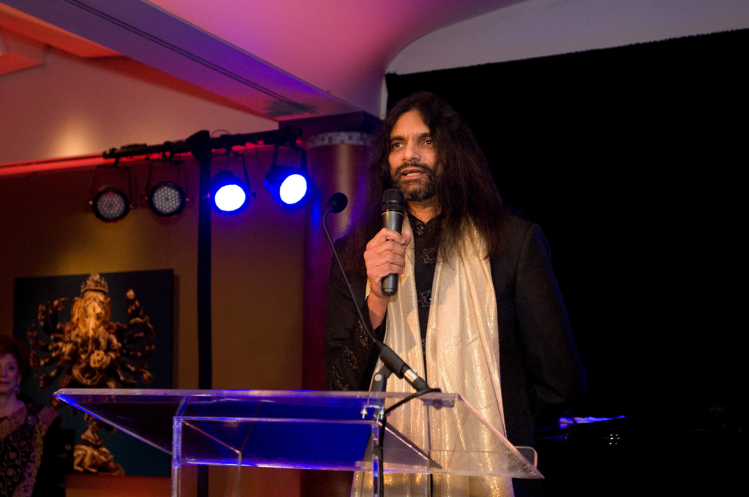 Mandala Humanitarian Achievement Award presented to Patrick San Francesco Acceptance Speech Nine Rivers Gala