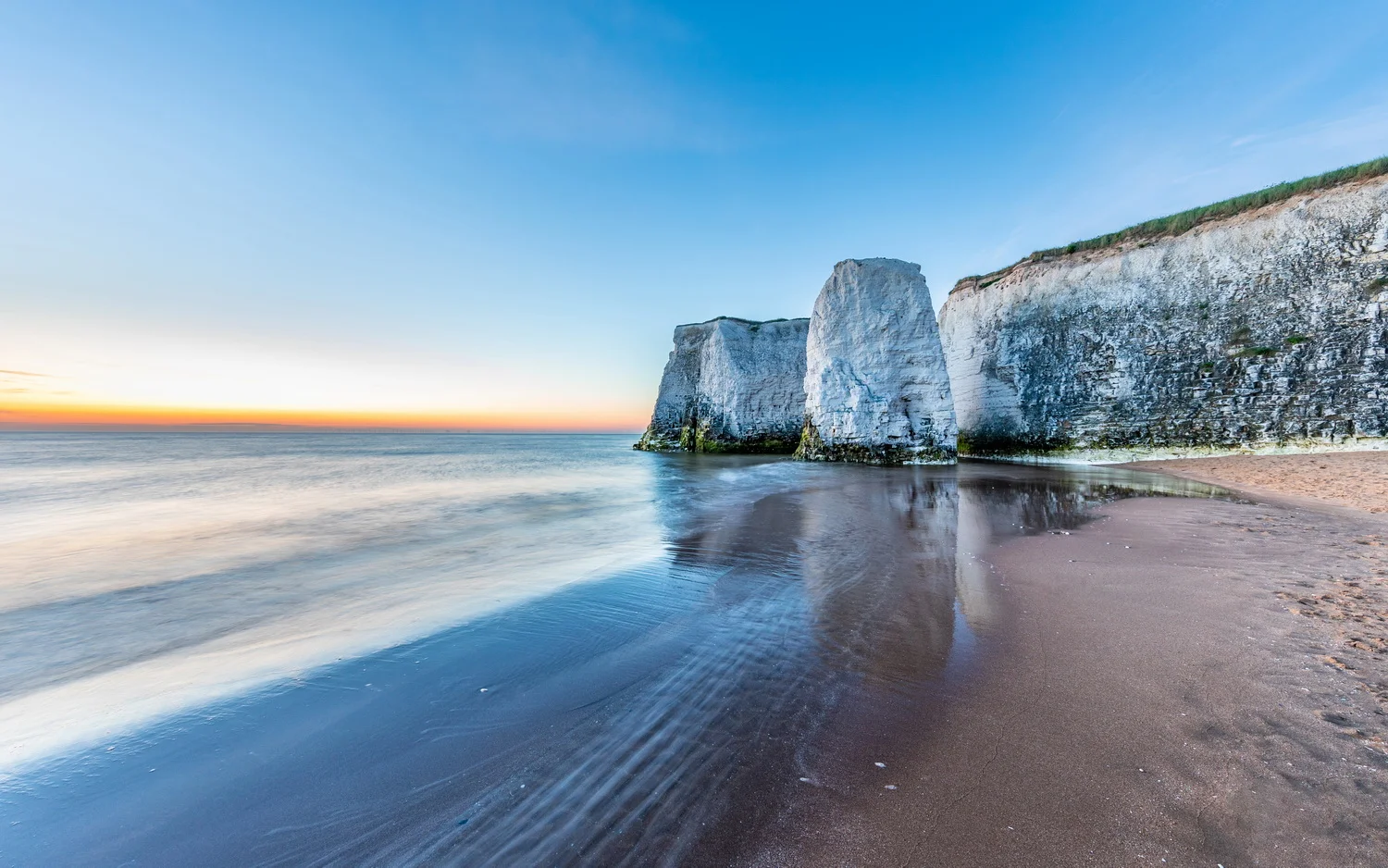 The Chalk Stacks of Botany Bay