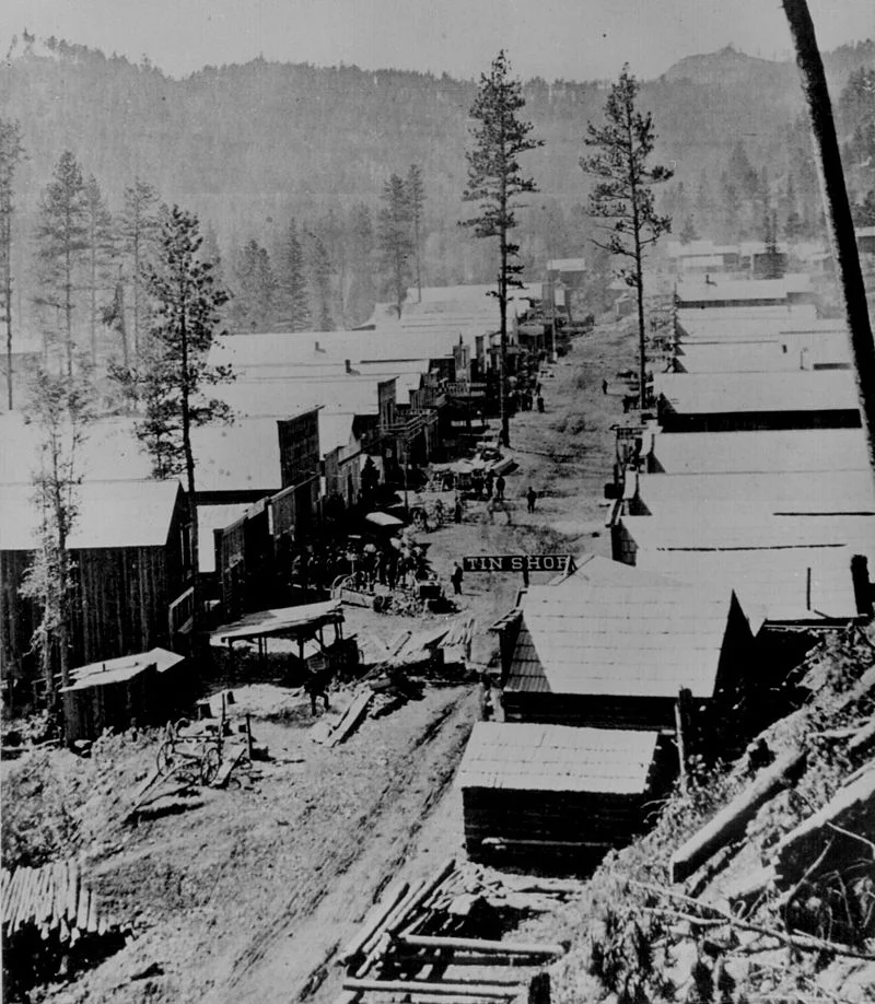 Deadwood circa 1976. Photo courtesy of US National Archives and Records Administration.