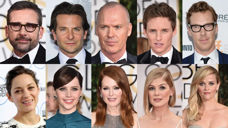 A diverse selection of Oscar nominees, winners, and stars. Photo courtesy of Associated Press
