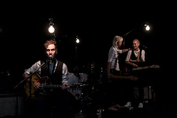 Max Barton, Ness Thornton and Addison Axe in Styx (2019). Photo courtesy of Second Body.