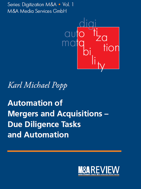 Automation of Mergers and Acquisitions: due diligence tasks and automation