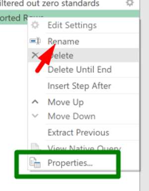 If Rename is grayed out, select Properties…