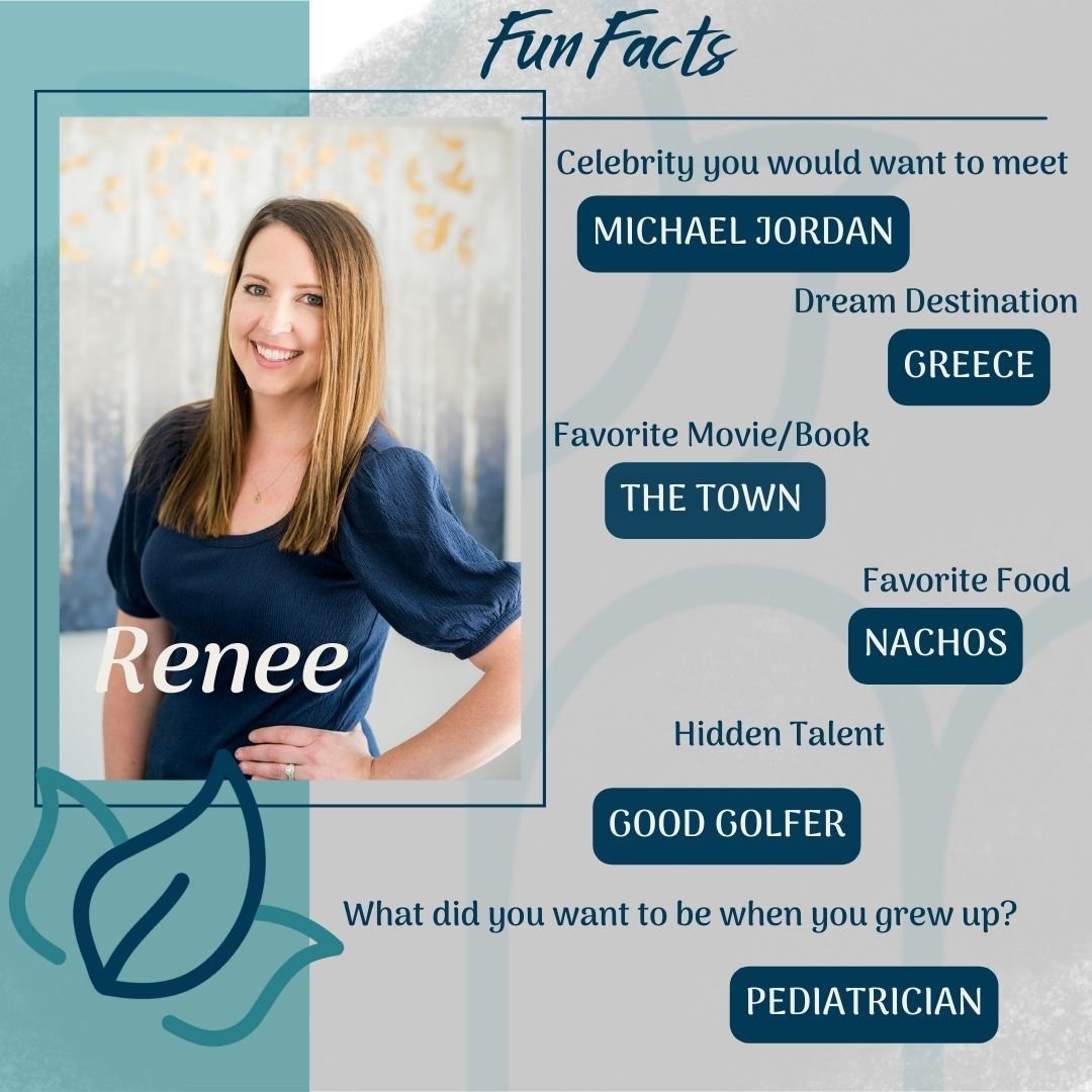 This Midwestern Mom of two boys keeps the Marisa and the salon organized and greeting everyone with a  smile. Get to know a little more about Renee our Front Desk extraordinaire.