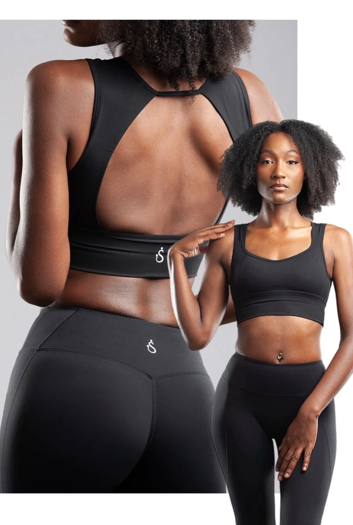 MAYA- Brassière dos nu avec logo