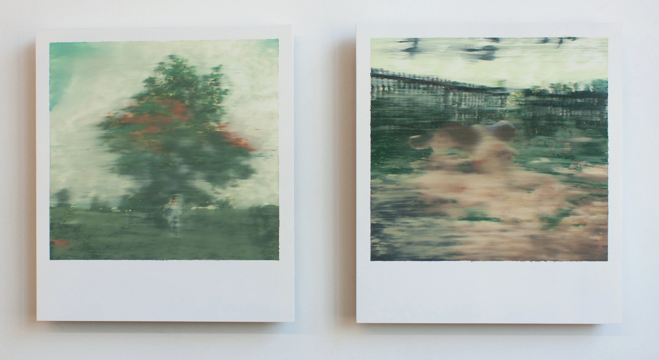 Polaroid Paintings