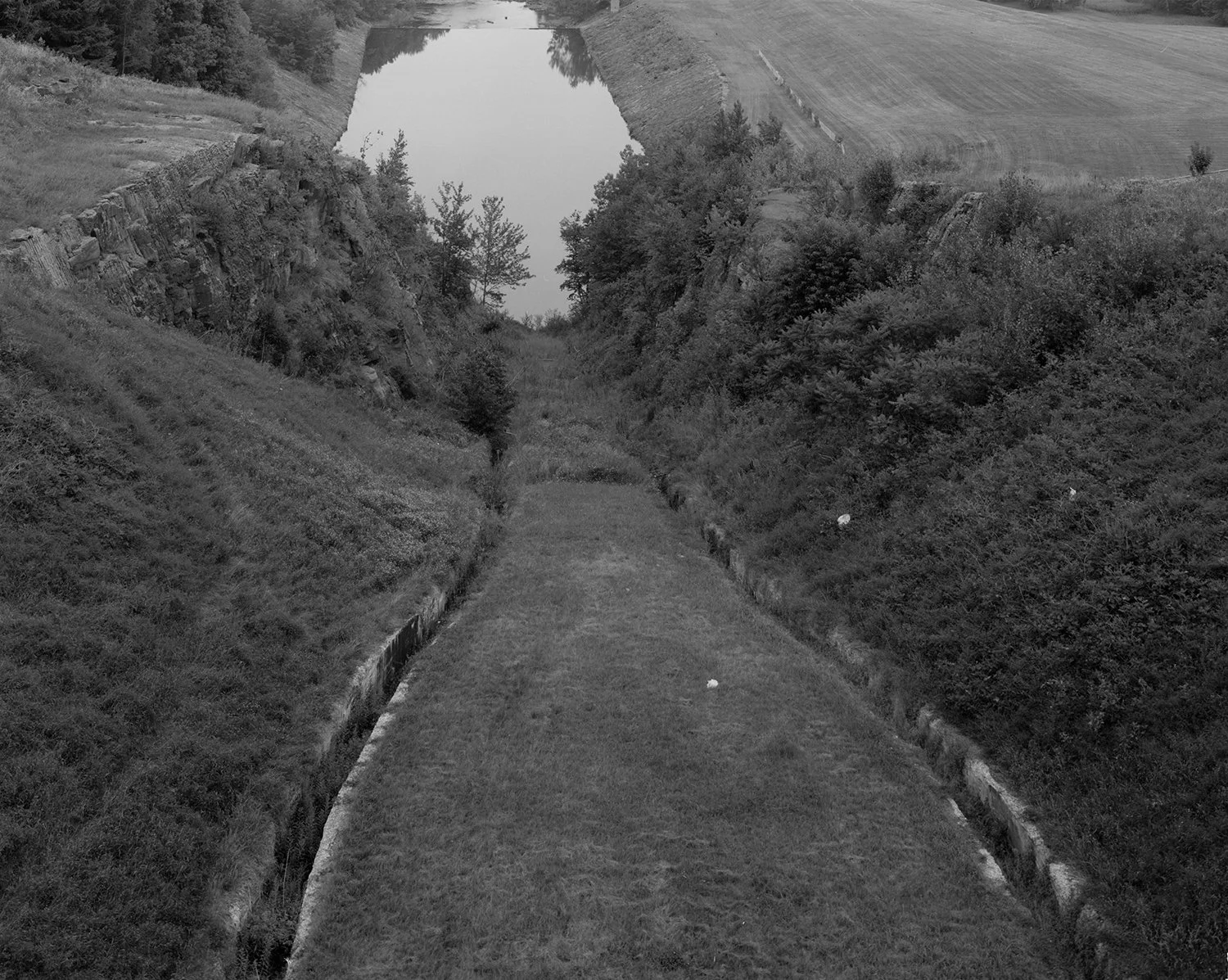 Stilling Basin, Neversink Reservoir, Sullivan County, 1999.jpg