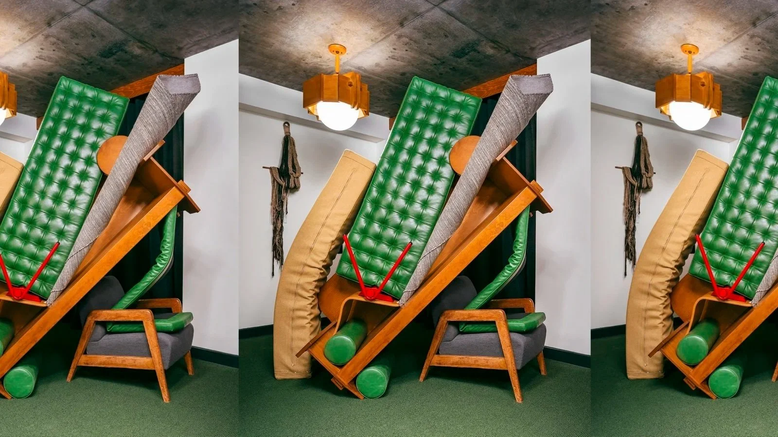 How Alex Yudzon Transformed a Brooklyn Hotel Room into a Temporary Sculpture Studio
