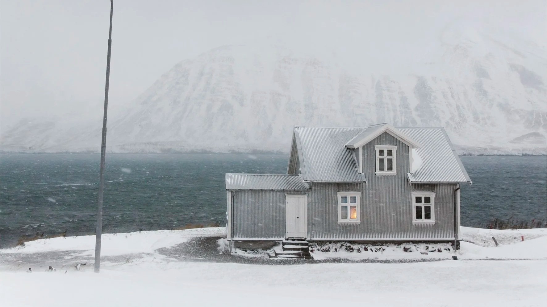 How Christophe Jacrot Turns Brutal Snowstorms Into Art in Winterland