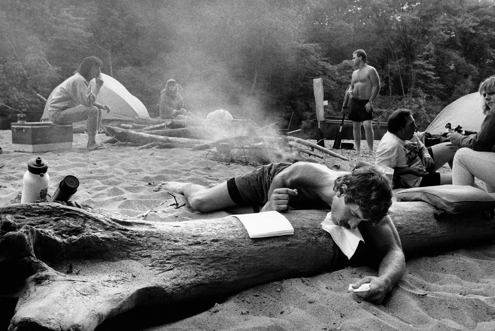 web Steve Passed Out, Saco River Canoe Trip, 1997.jpg