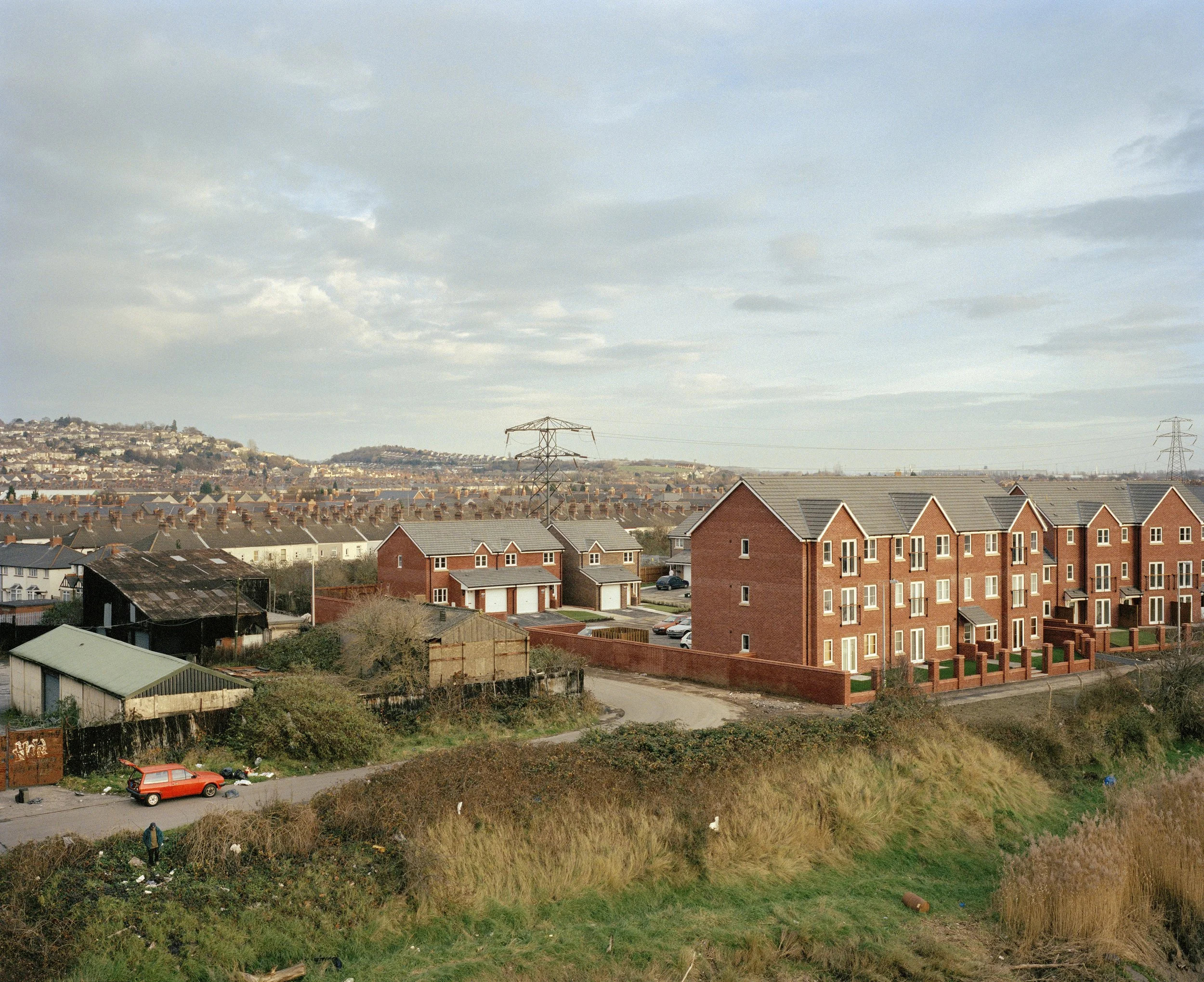 Flytipping near the Usk, Newport, 2005.jpg