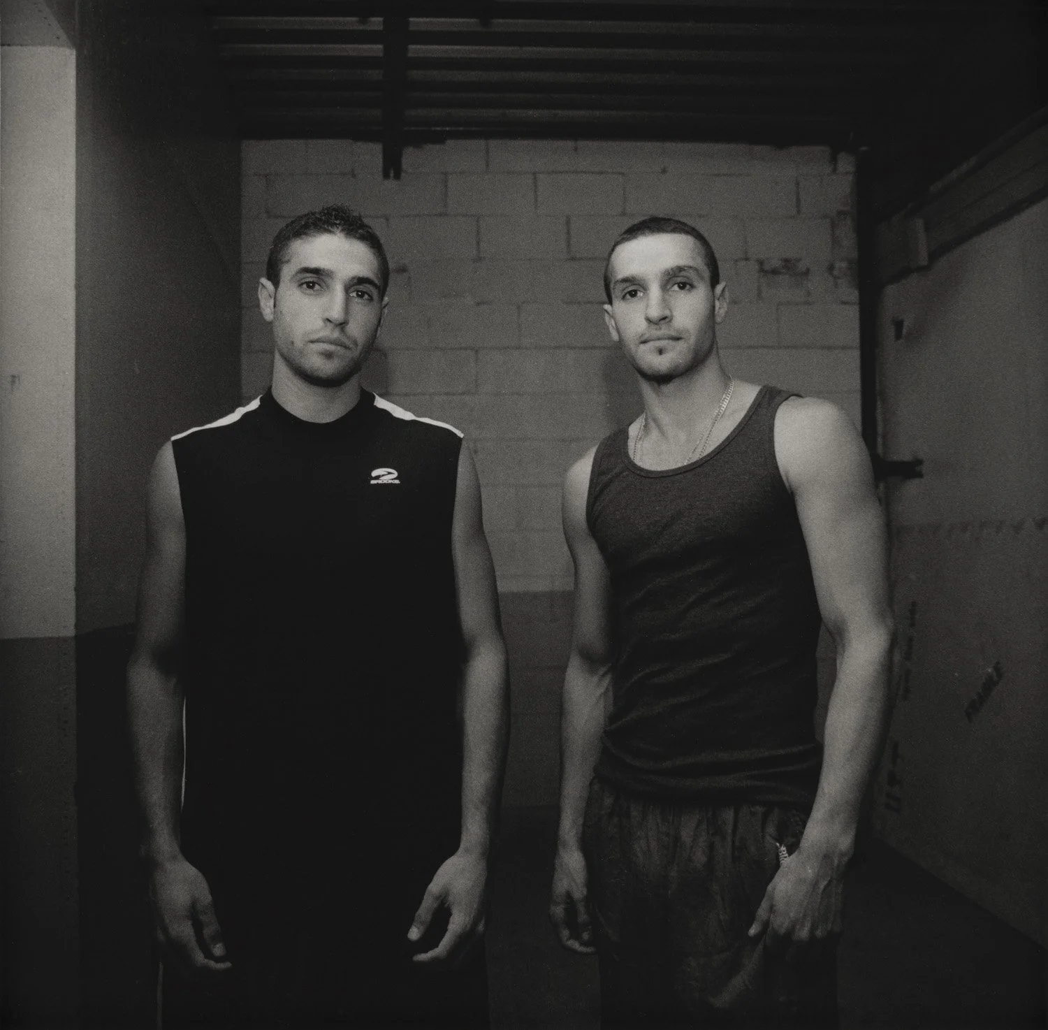 Spiro and Terry, Sully's Gym, Toronto, Ontario, 2008.jpg