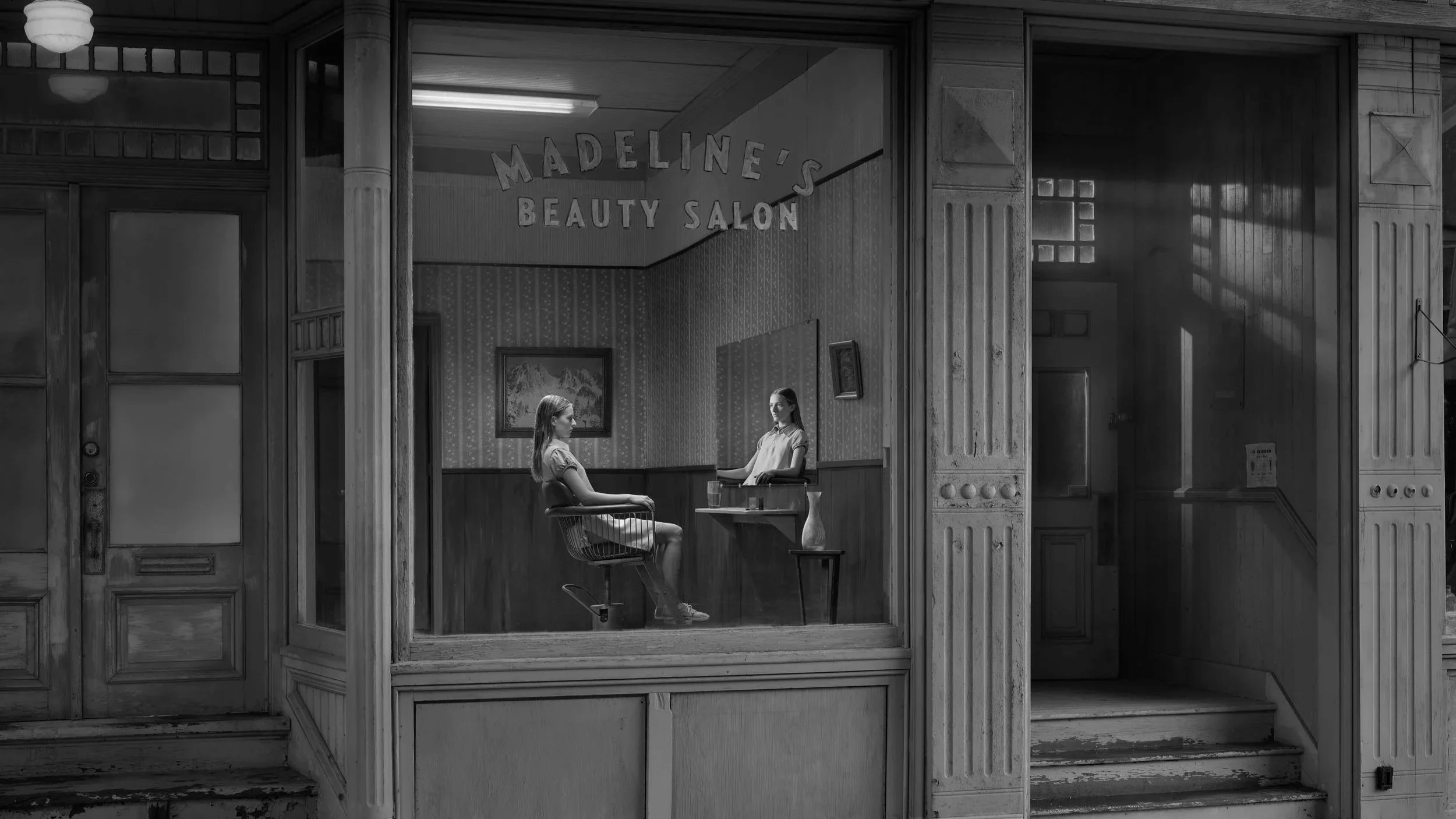 Gregory Crewdson Built an Entire Beauty Salon for One Photograph